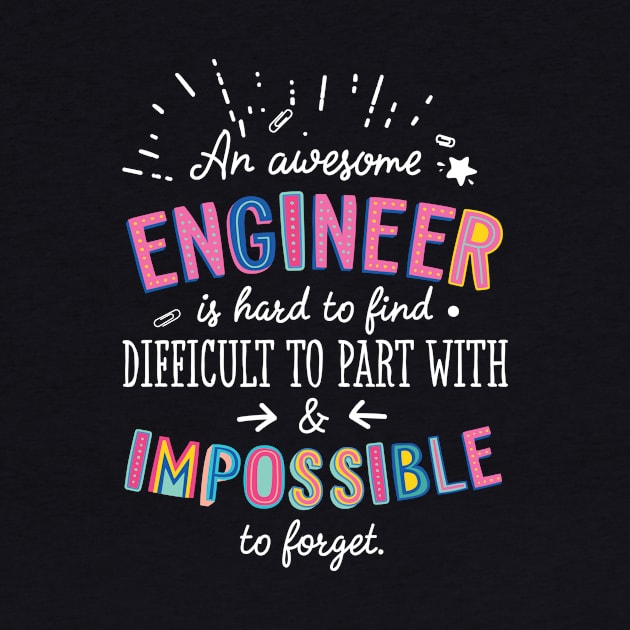 An awesome Engineer Gift Idea - Impossible to Forget Quote by BetterManufaktur